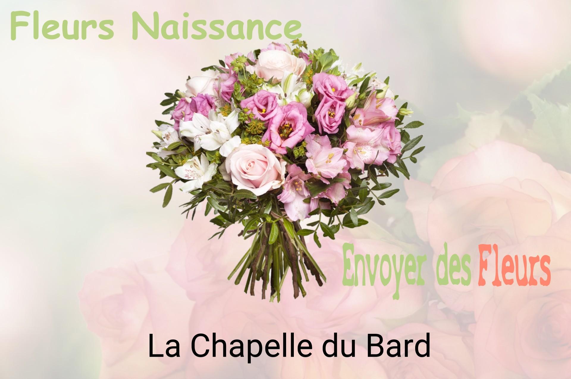 Bouquet de fleurs de naissance livré à La Chapelle-du-Bard