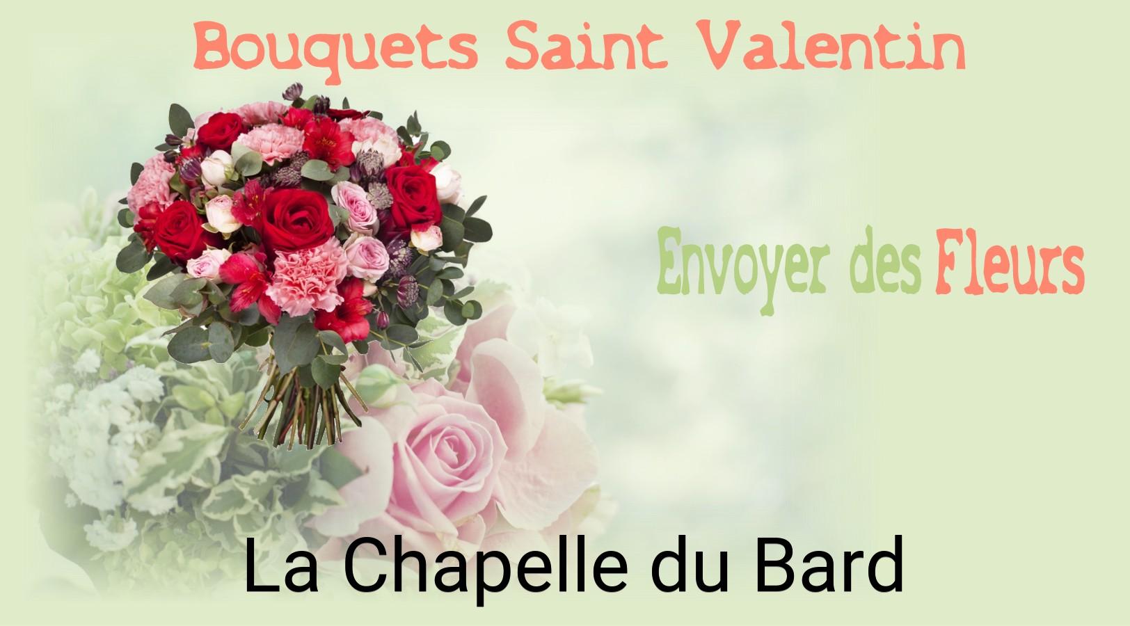 Roses de Saint-Valentin livrées à La Chapelle-du-Bard